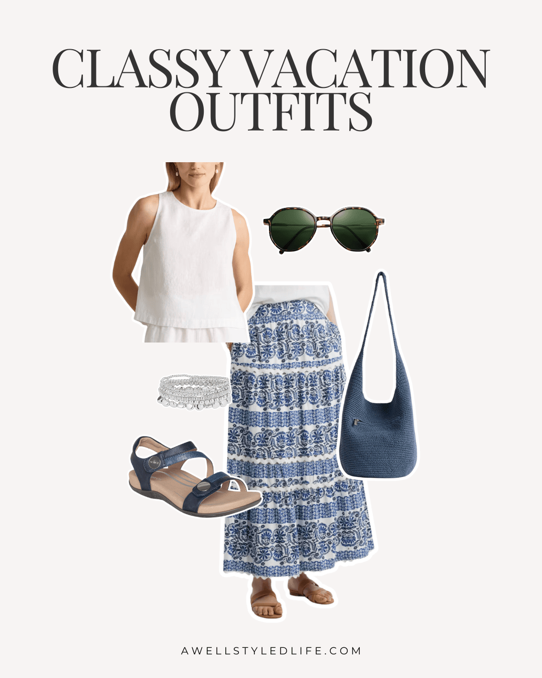 FASHIONABLE STYLISH OUTFITS TO WEAR ON YOUR NEXT TRIP FOR MATURE OLDER WOMEN